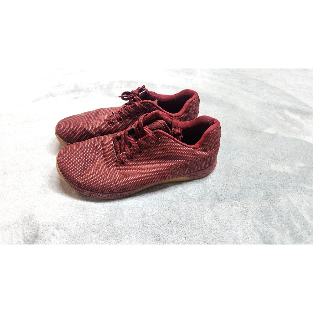 Nobull Gum Trainer Sneaker Shoes Mens 11 Womens 12.5 Cabernet‎ Red